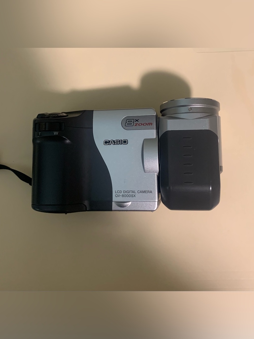 Casio QV 8000SX 1.3MP Digital Camera - Black & Silver
